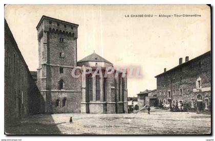 CPA La Chaise Dieu Abbaye Tour Clementine