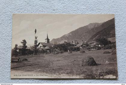 Cpa 1926, la Chapelle, le chef lieu, Haute Savoie 74