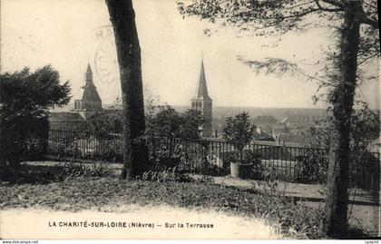 CPA La Charite Sur Loire Sur la Terrasse