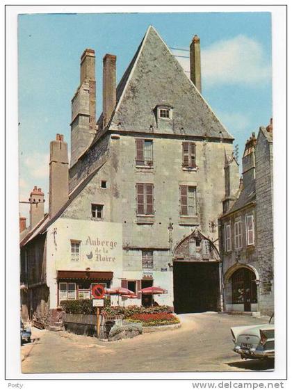 CPSM - LA CHARITE-SUR-LOIRE - Place des Pêcheurs - Auberge de la Loire - Coul - Ann 70 -