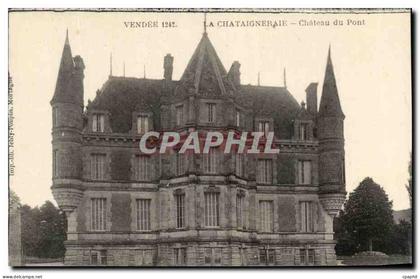 CPA Vendee la Chataigneraie Chateau du Pont
