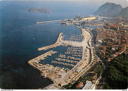 Carte Postale - 13 - La Ciotat - Vue aérienne - Le Port - Flamme Postale de La Ciotat - CPM - Voir Scans Recto-Verso - P