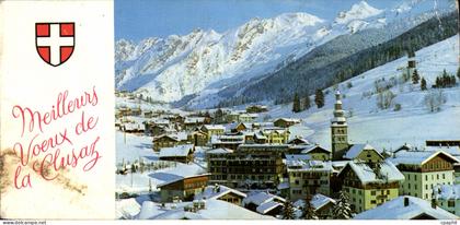 CPA La Clusaz Vue Generale