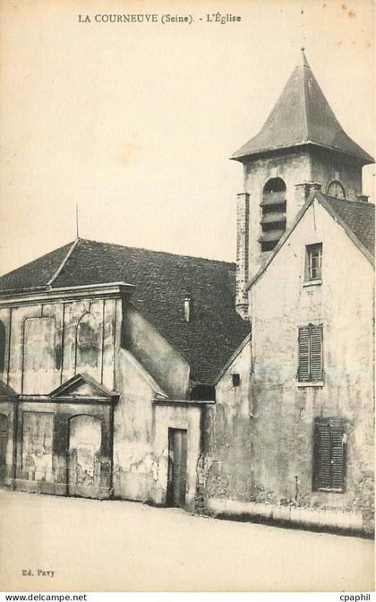 CPA La Courneuve Seine l'Eglise