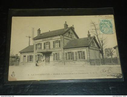 LA COURNEUVE - STATION AUBERVILLIERS LA COURNEUVE - 93 SEINE SAINT-DENIS (LM)