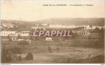 CPA Camp de la Courtine Vue Generale Militaria
