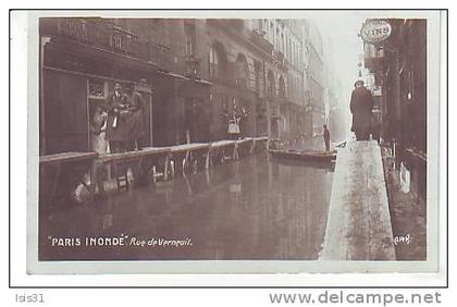 Dép75 - Paris - Arrondissement: 07 -  Inondations de 1910 - RF5012 - Rue de Verneuil - bon état
