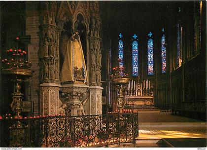 14 - Douvres La Délivrande - Intérieur de la Basilique - Statue de Notre Dame de la Délivrande ( Vierge Noire ) - Art Re