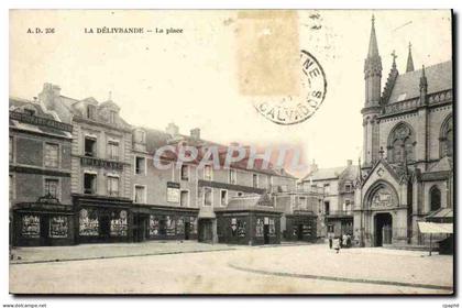 CPA La Delivrande La Place