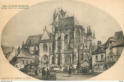 CPA La Ferte Bernard Eglise de ND
