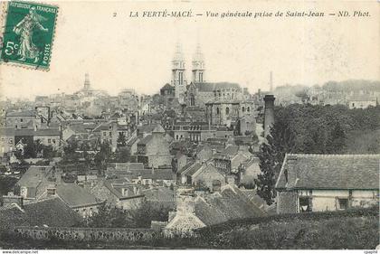CPA La Ferte Mace Vue generale prise de Saint Jean