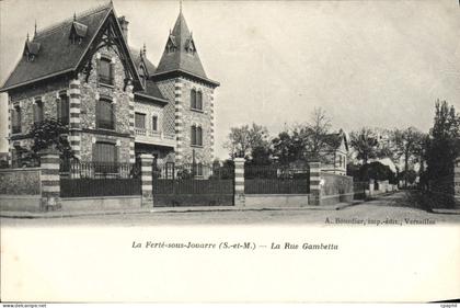 CPA Ferte Sous Jouarre La Rue Gambetta