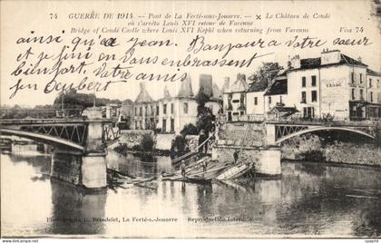CPA La Ferte sous Jouarre Pont de la Ferte