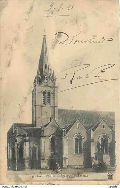 CPA LA FLECHE-Eglise Saint Thomas