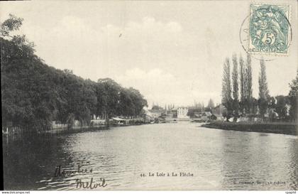 CPA Le Loir à la Fleche