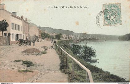 95 - VAL D'OISE - LA FRETTE-SUR-SEINE - bords de la Seine - 10576