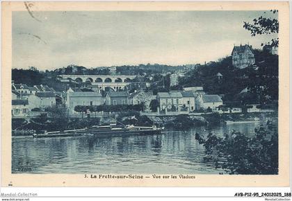 AVBP12-1090-95 - LA FRETTE-SUR-SEINE - Vue sur les viaducs