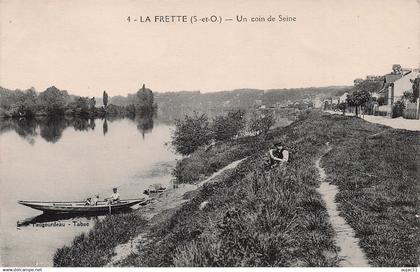 Dép 95 - La Frette sur Seine - Un coin de la Seine - état
