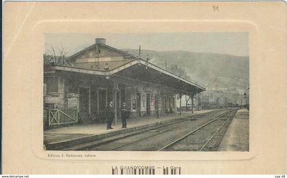 Gard : La Grand Combe, La Gare (Couleur)