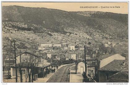 Gard : La Grand Combe,  Quartier de la Gare