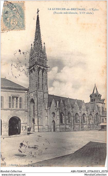 ABRP10-35-0943 - LA-GUERCHE-DE-BRETAGNE - l'eglise