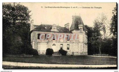 CPA La Guerche de Bretagne Chateau du Temple