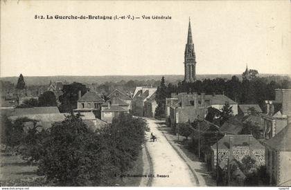 CPA La Guerche de Bretagne Vue Generale