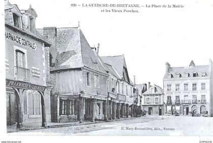 La Guerche de Bretagne La Place de la Mairie