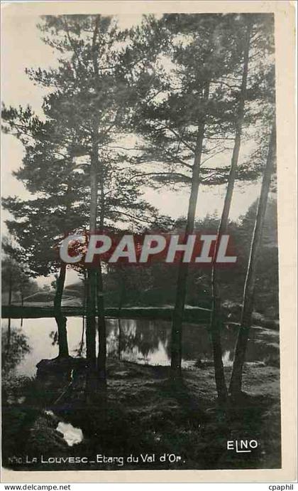 CPA La Louvesc Etang du Val d'Or