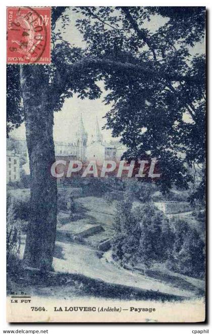 CPA La Louvesc Paysage