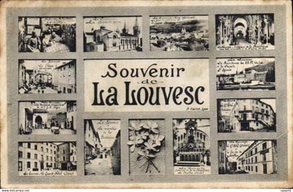 CPA Souvenir de La Louvesc
