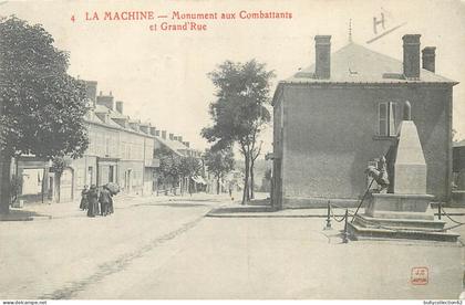 CPA La Machine 58/112