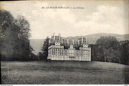 CPA La Motte Servolex Le Château