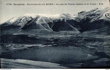 CPA Dauphine Environs de la Mure le lac de Pierre Chatel et le Tabor