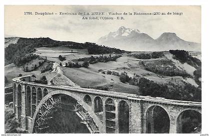 Environs de LA MURE - Viaduc de la Roizonne