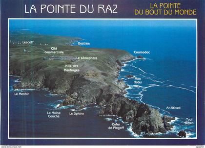 CPA la Pointe du Raz (Finistere) Vue Generale