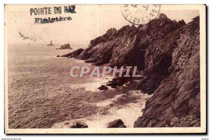 CPA Pointe du Raz (Finistere) La Cote Sud