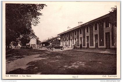 33 LA REOLE - vue de la gare