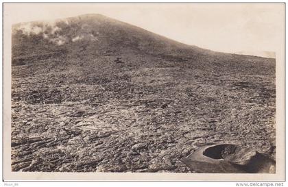 974 - ILE DE LA REUNION  - LE VOLCAN - le Piton Bory et la mer de lave du Pas de Bellecombe