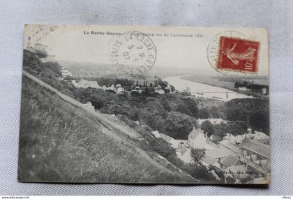 Cpa 1907, La Roche Guyon, panorama vu de l'ancienne côte, Val d'Oise 95