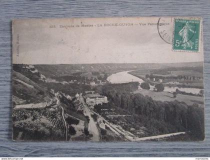 cpa la Roche Guyon(95)vue panoramique
