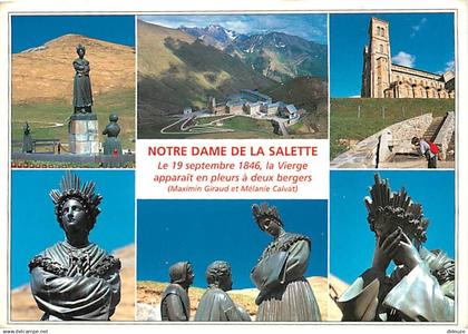 38 - La Salette - Sanctuaire Notre Dame de la Salette - Multivues - Carte Neuve - Lieu de Pèlerinage - CPM - Voir Scans