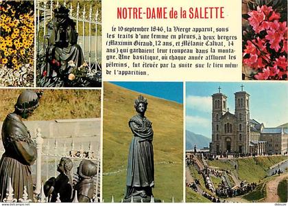 38 - La Salette - Sanctuaire Notre Dame de la Salette - Multivues - Carte Neuve - Lieu de Pèlerinage - CPM - Voir Scans