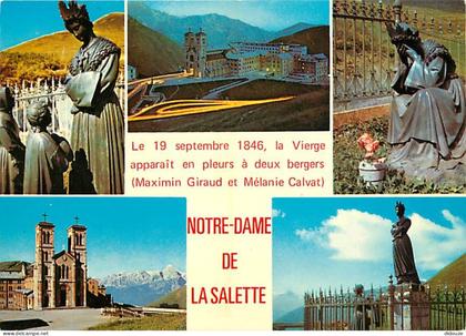 38 - La Salette - Sanctuaire Notre Dame de la Salette - Multivues - Carte Neuve - Lieu de Pèlerinage - CPM - Voir Scans