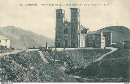 Carte Postale - 38 - La Salette - Pèlerinage de Notre Dame de la Salette - Le Sanctuaire - CPA - Voir Scans Recto-Verso
