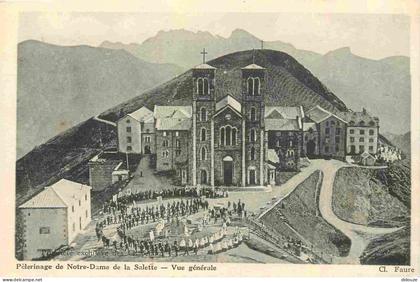 Carte Postale - 38 - La Salette - Pèlerinage de Notre Dame de la Salette - Le Sanctuaire - CPA - Voir Scans Recto-Verso