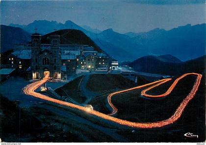 Carte Postale - 38 - La Salette - Sanctuaire Notre Dame de la Salette - La Procession aux flambeaux le 15 Août - Vue de