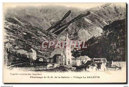 CPA Pelerinage de N D de la Salette Village la Salette