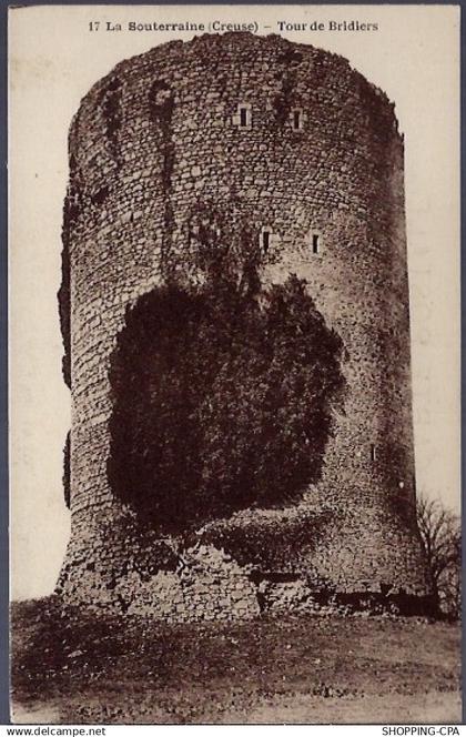 23 - La Souterraine - Tour de Bridiers - Non voyagé - Dos divisé...