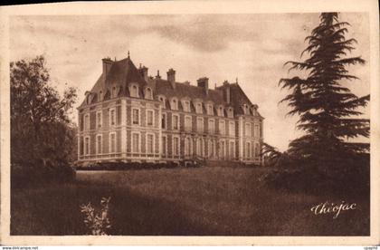 CPA LA SOUTERRAINE château de la Fot